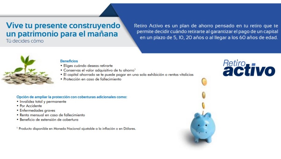 Afore y PPR Retiro Activo